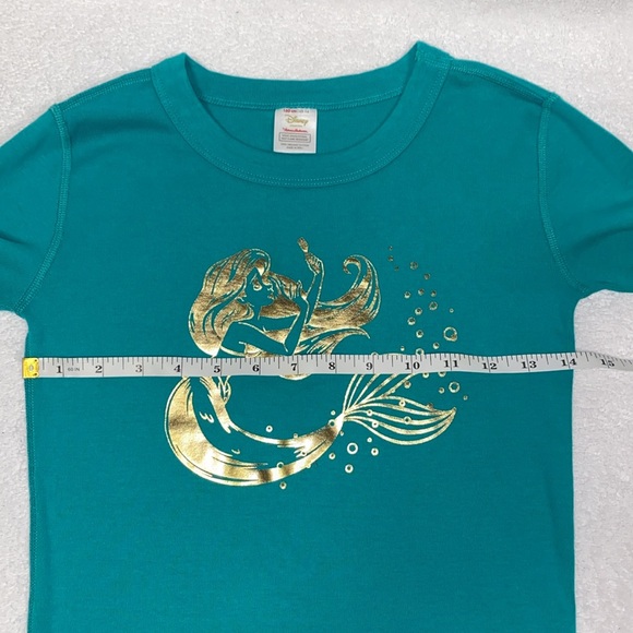 Hanna andersson disney little mermaid Ariel pajama shirt long sleeve size 14 - Picture 5 of 8